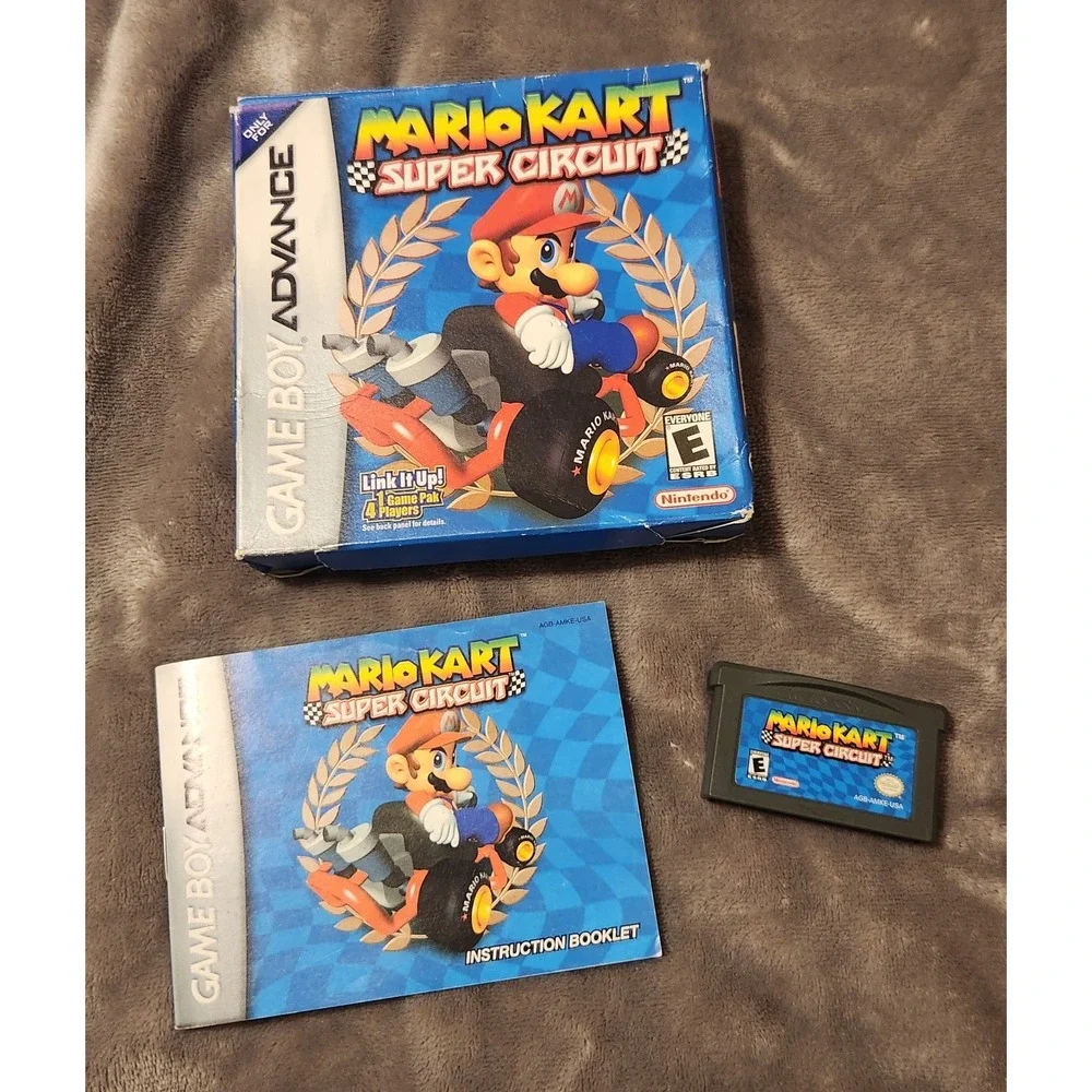 Mario Kart Super Circuit - Nintendo Game Boy Advance